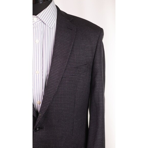 Calvin Klein Men's Blazer Sport Coat Two Button Wool Silk Sports Jacket 40R - Picture 5 of 12